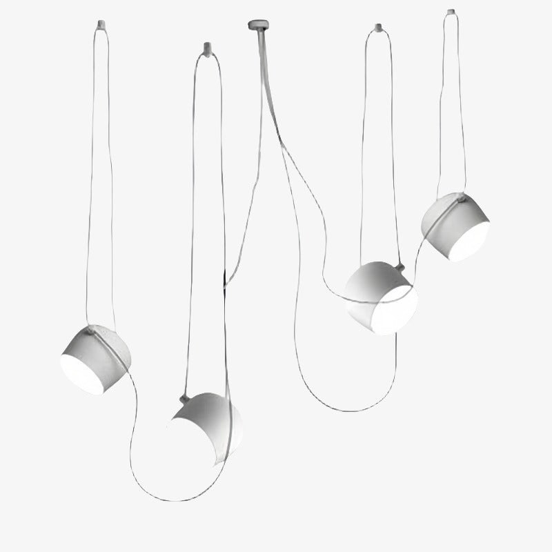 Axiomorna Minimalist Adjustable Modern Pendant Lamp - Sleek LED Hanging Light for Any Space N02 10