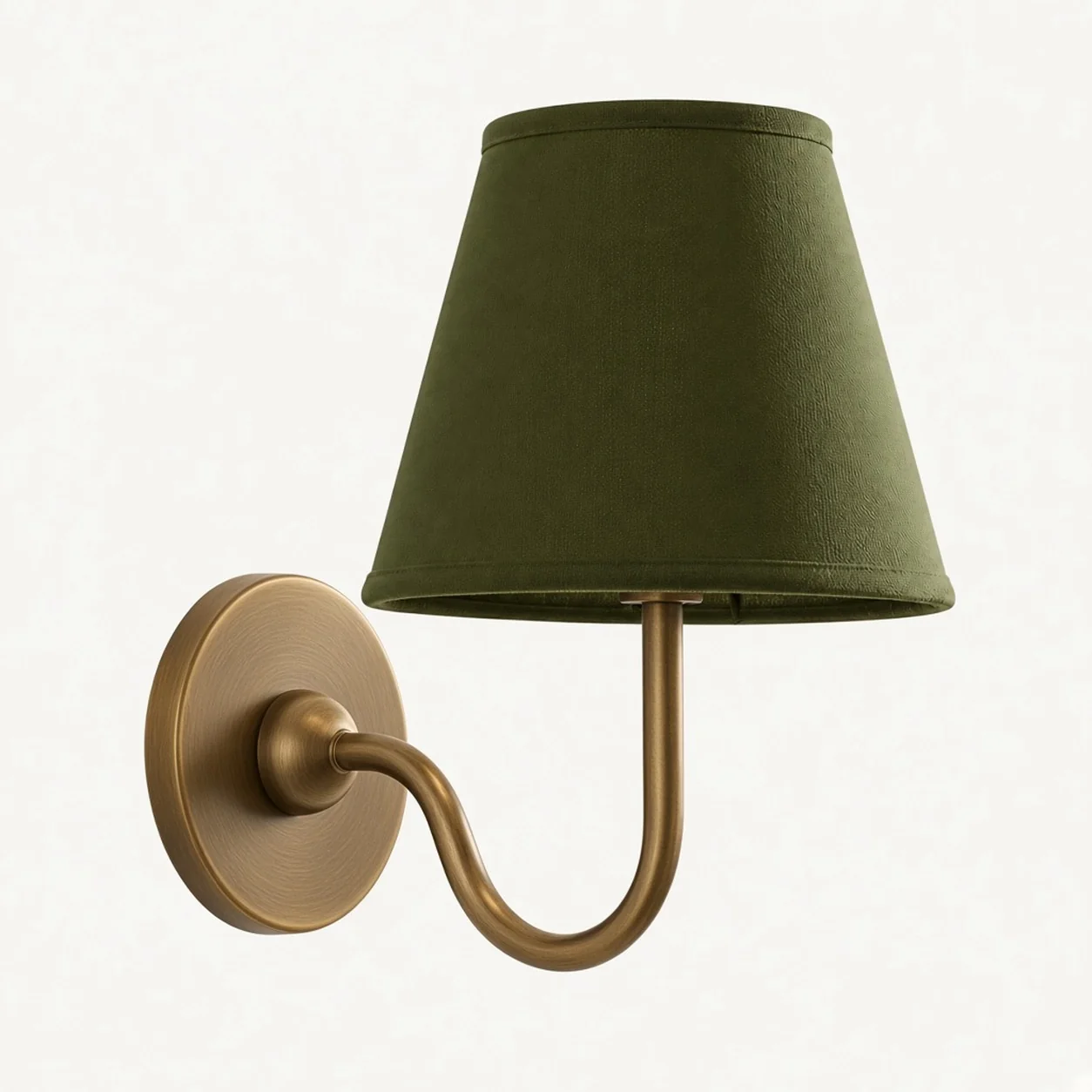 Luvora 1 Head · Brass · Green Plain
