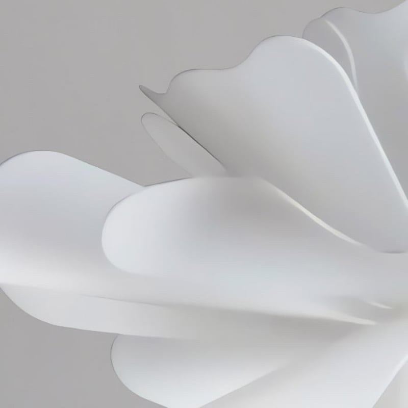 Flora Nordic Floral Sculptural Pendant Lamp - Artistic Decorative Lamp for Living Room 26