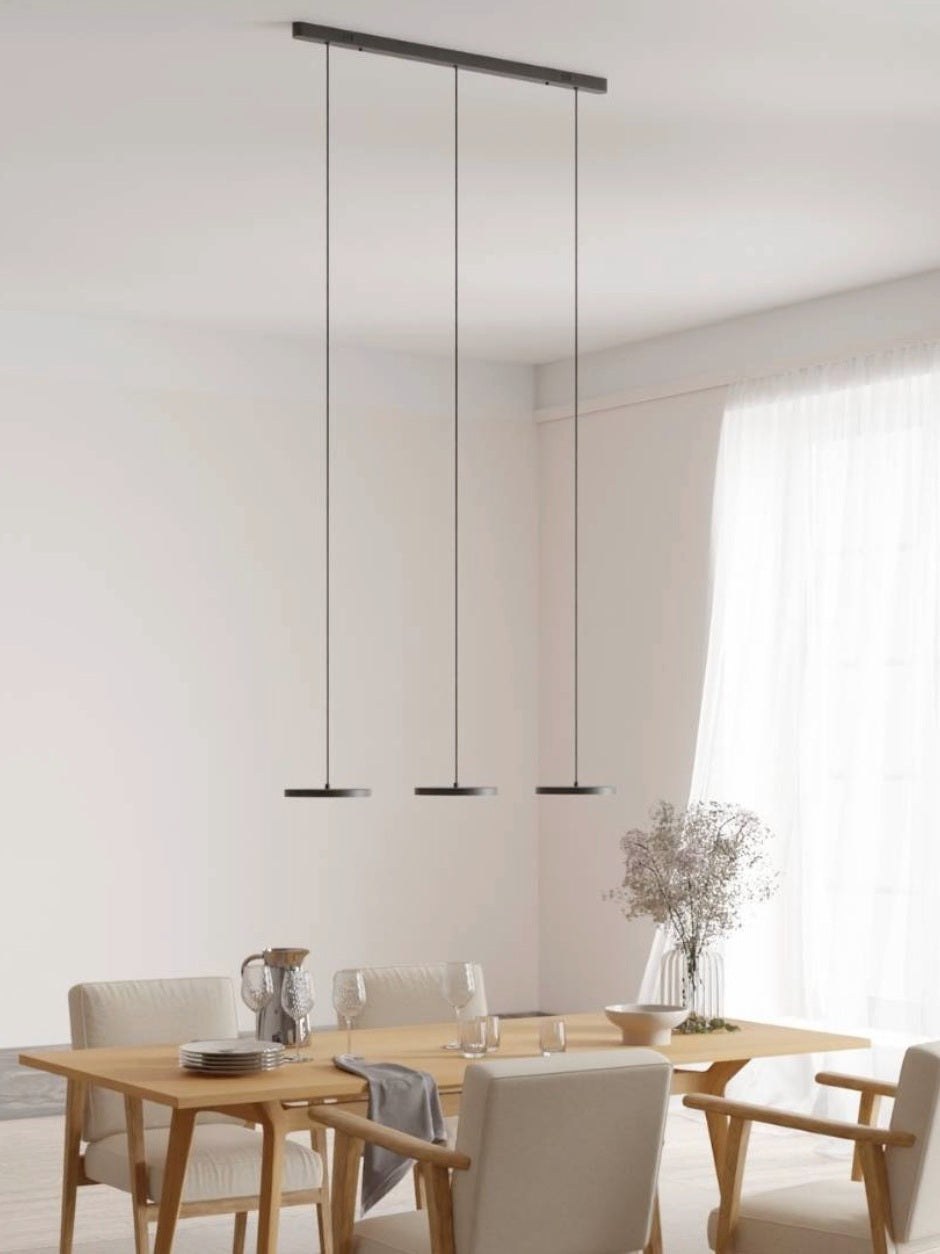 Minimalist Multi Head Pendant Light – Circular Design for Kitchen 30
