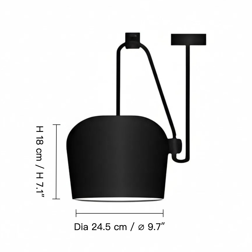 Grote parasol Ø 24,5 cm × H 18 cm