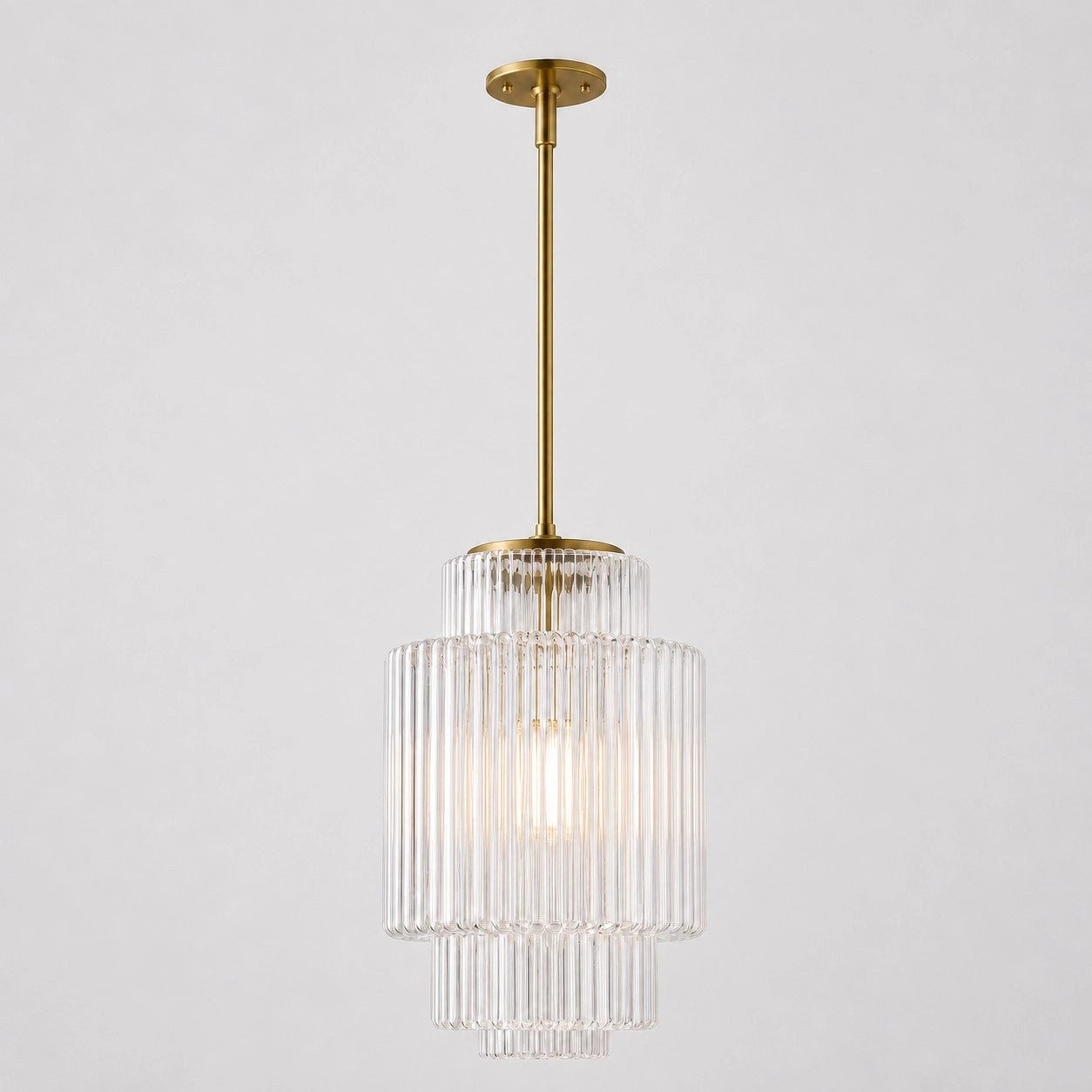 Ribbed Glass Large