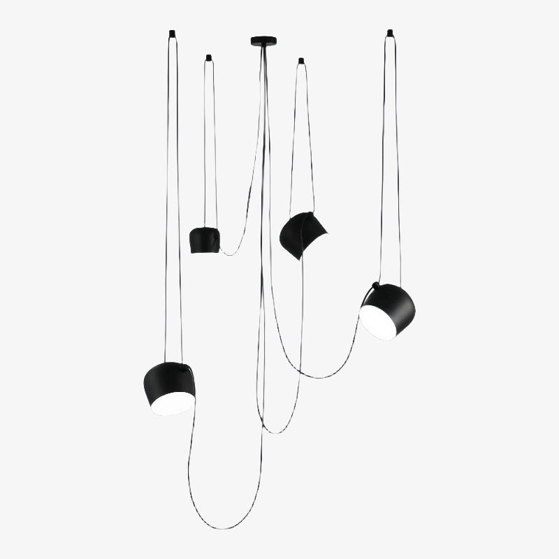 Axiomorna Minimalist Adjustable Modern Pendant Lamp - Sleek LED Hanging Light for Any Space N02 11