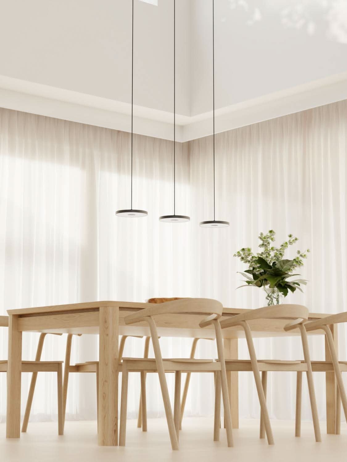 Minimalist Multi Head Pendant Light – Circular Design for Kitchen 14