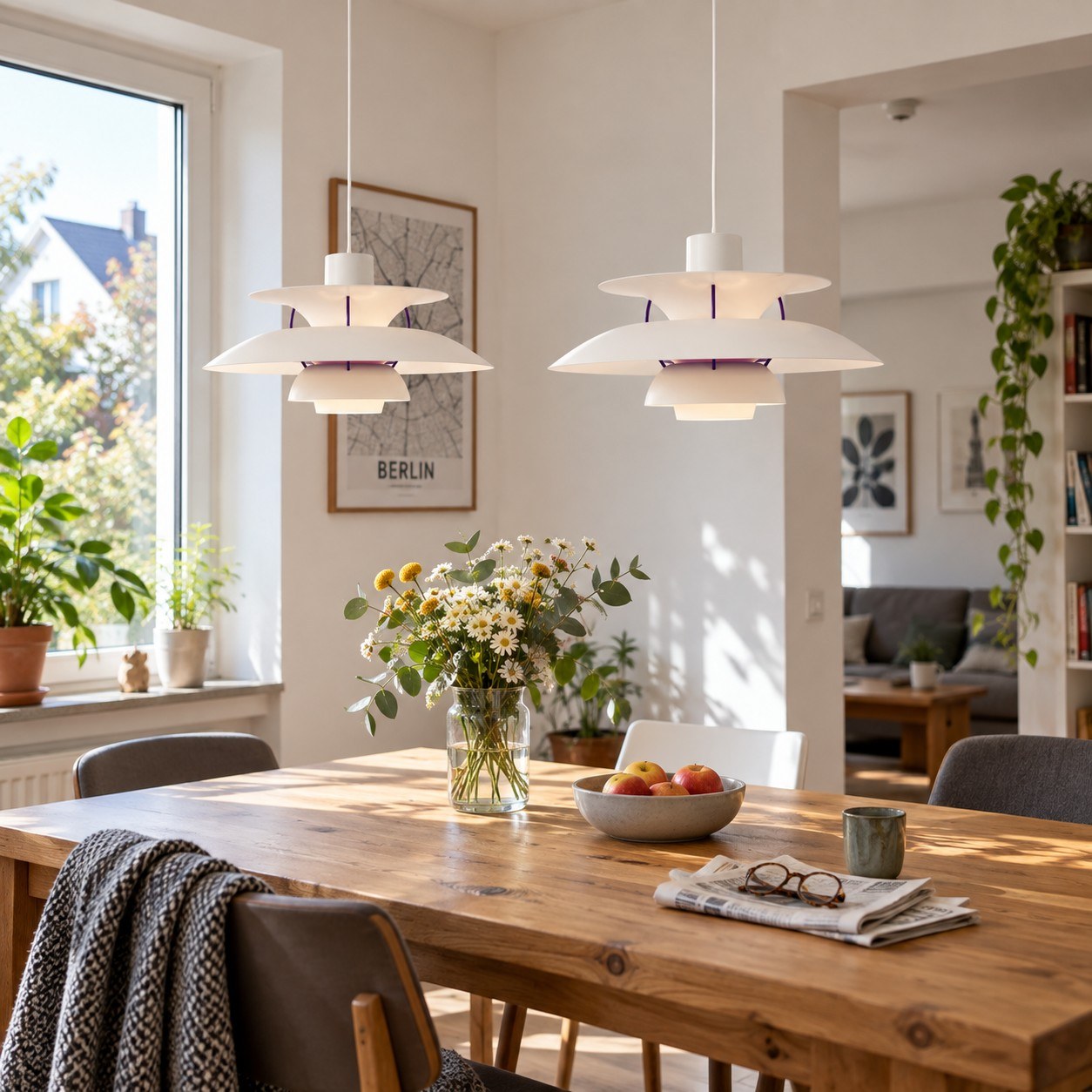Classic Layered Shape Pendant Lamp 27