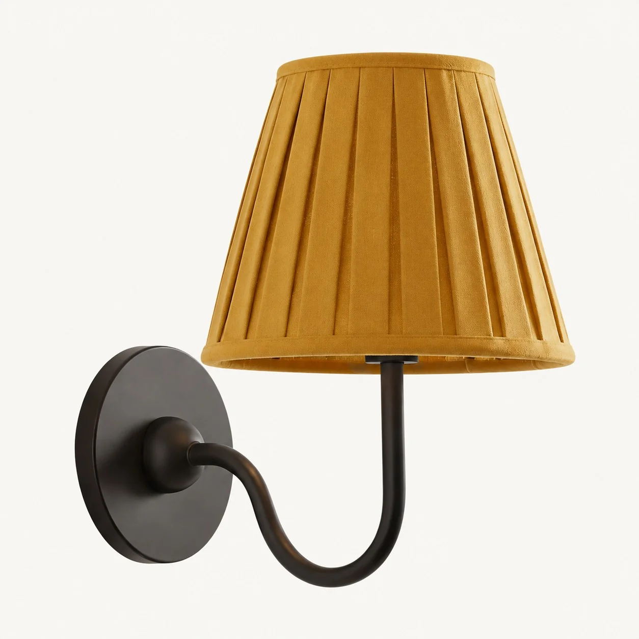 Luvora 1 Head · Matte Black · Mustard Yellow Pleated