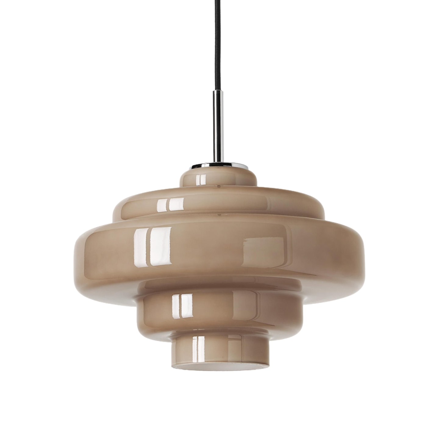 Koloro Colored Glass Shade Pendant Lamp – Adjustable Suspension Modern Interior Lighting Fixture 53