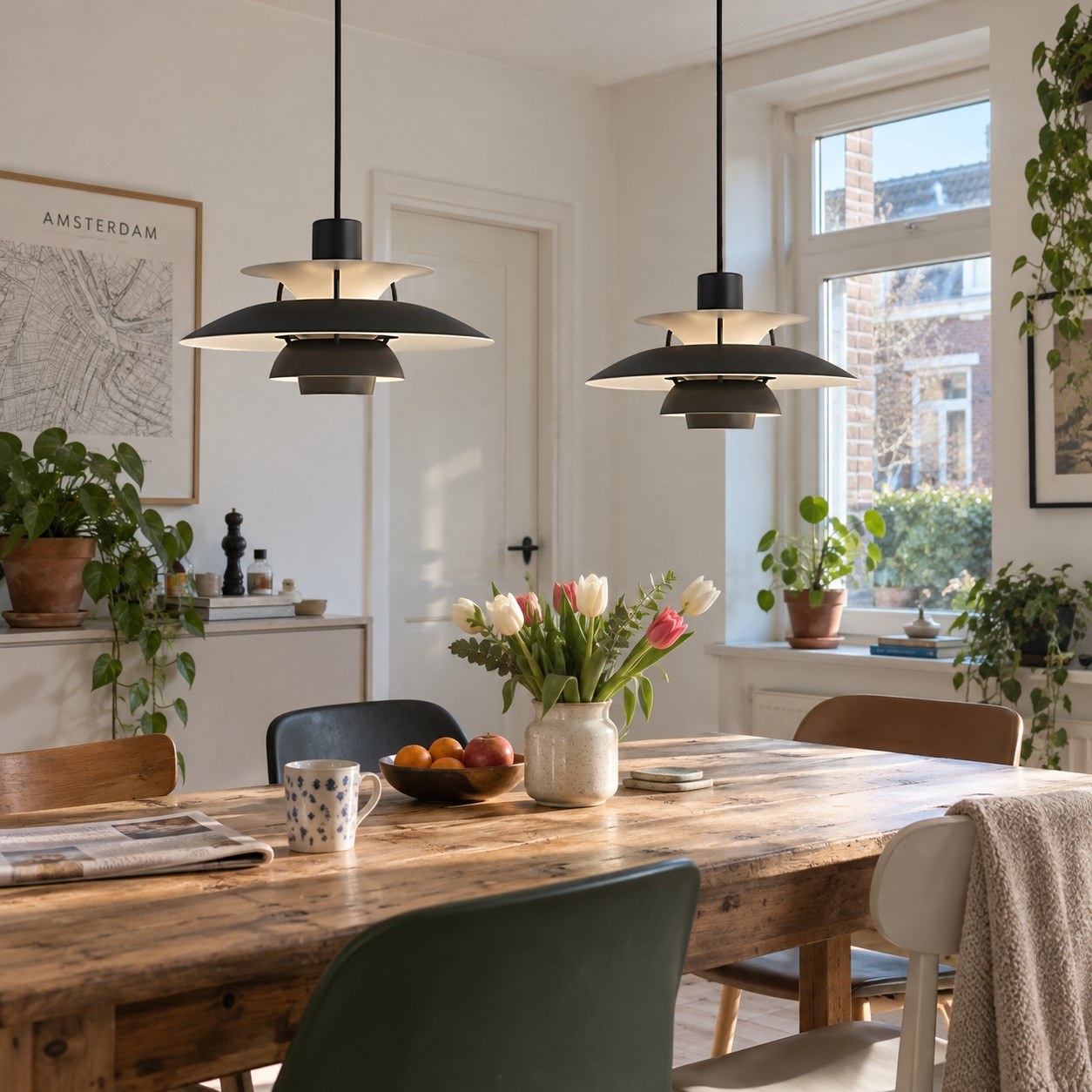 Classic Layered Shape Pendant Lamp 48