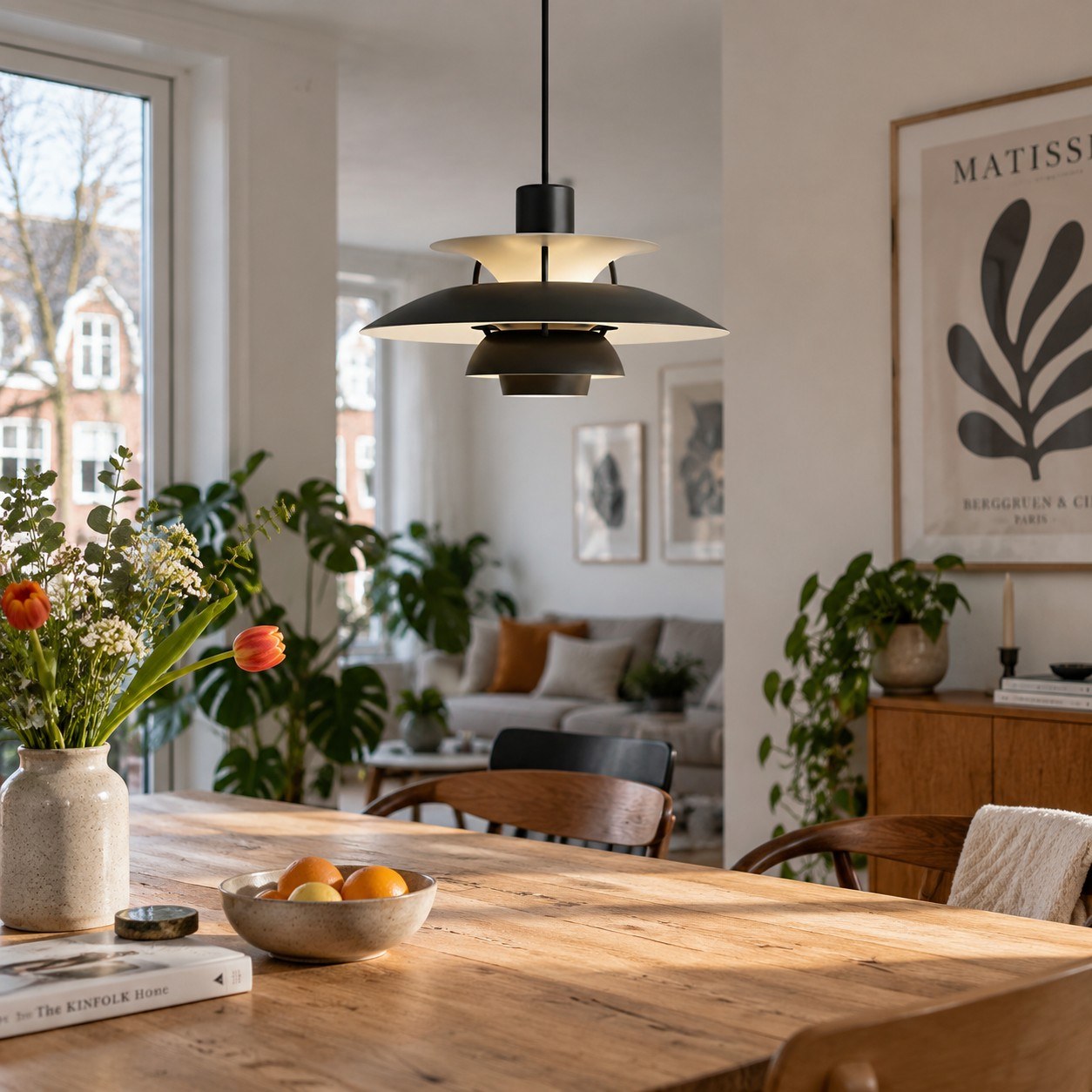Classic Layered Shape Pendant Lamp 47
