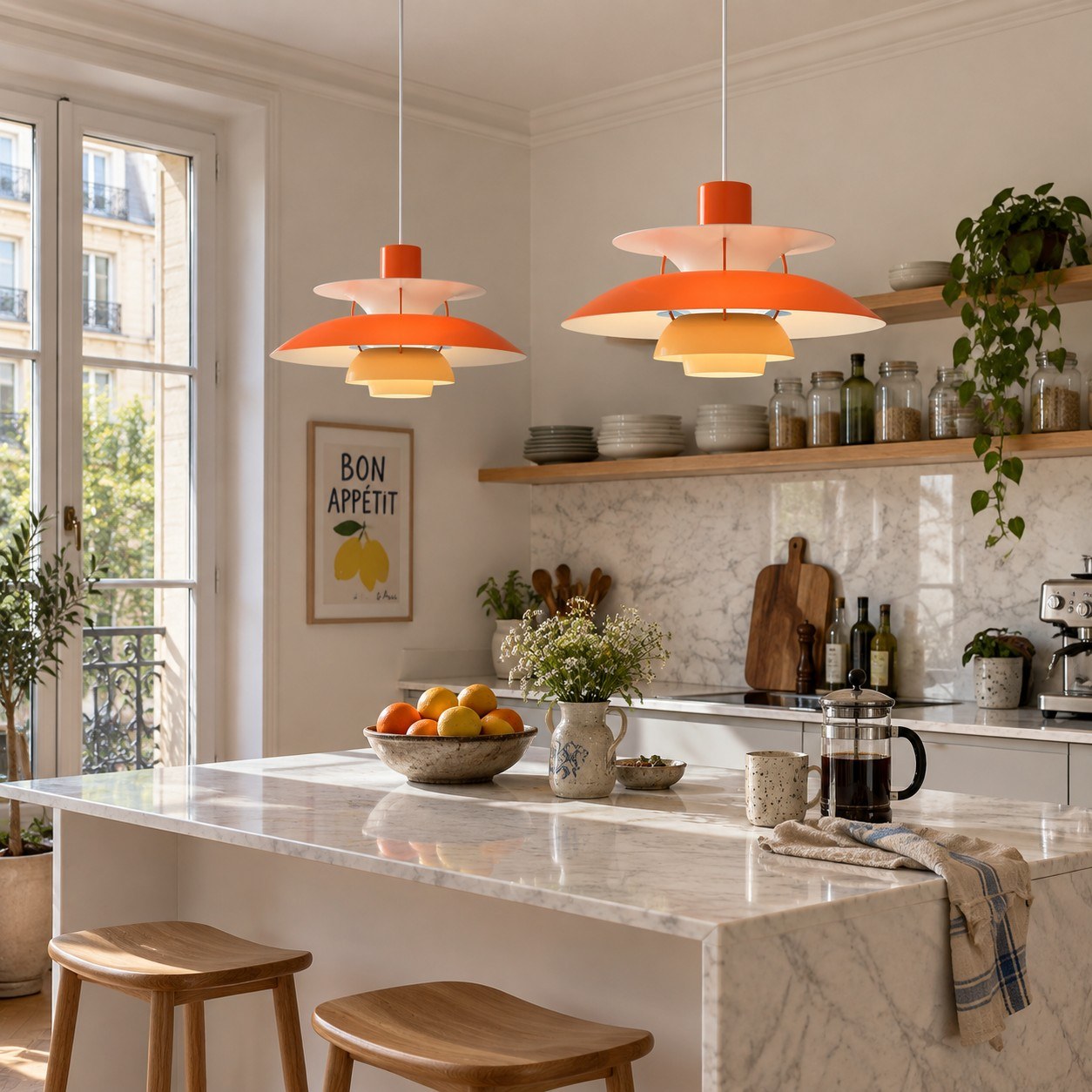 Classic Layered Shape Pendant Lamp 19