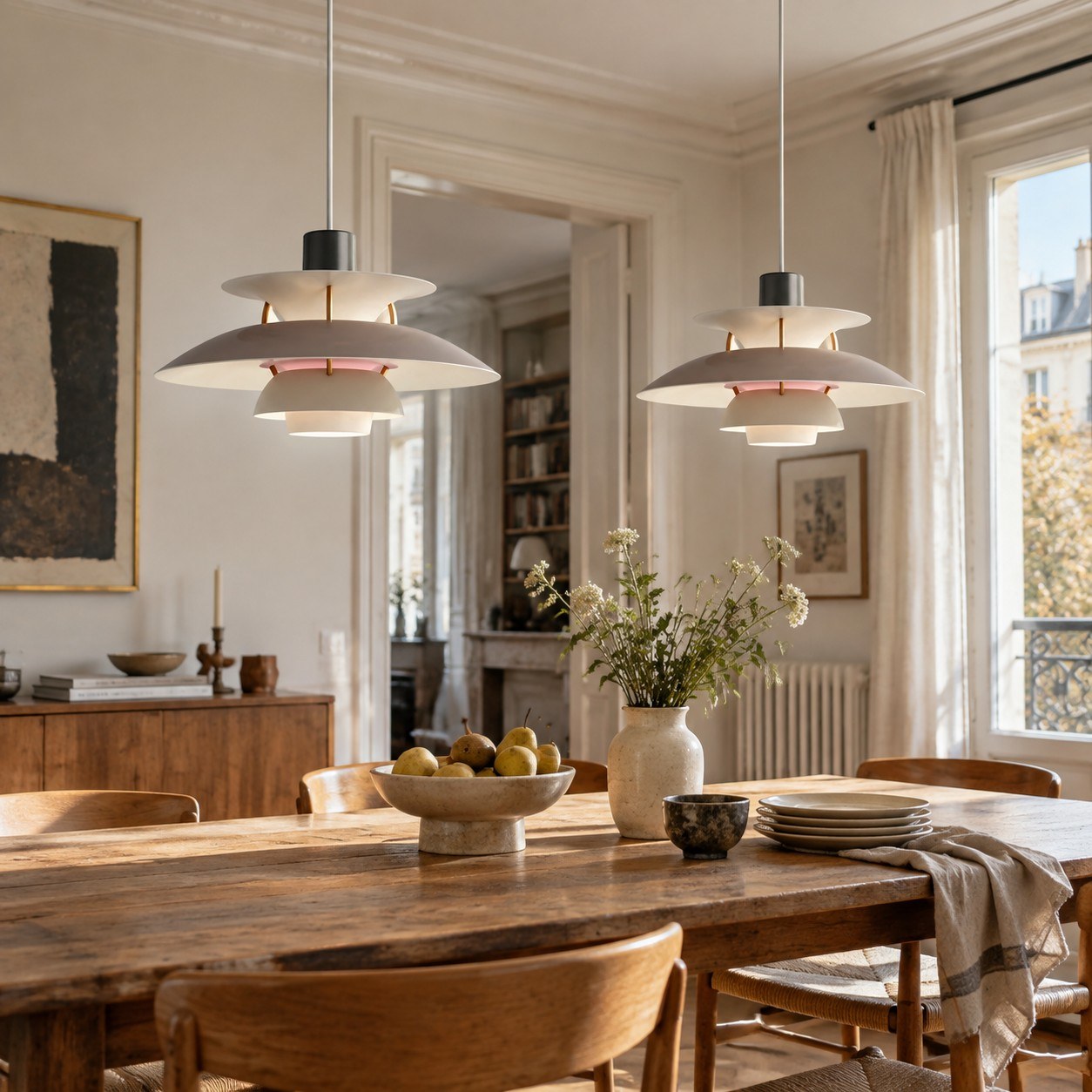 Classic Layered Shape Pendant Lamp 12