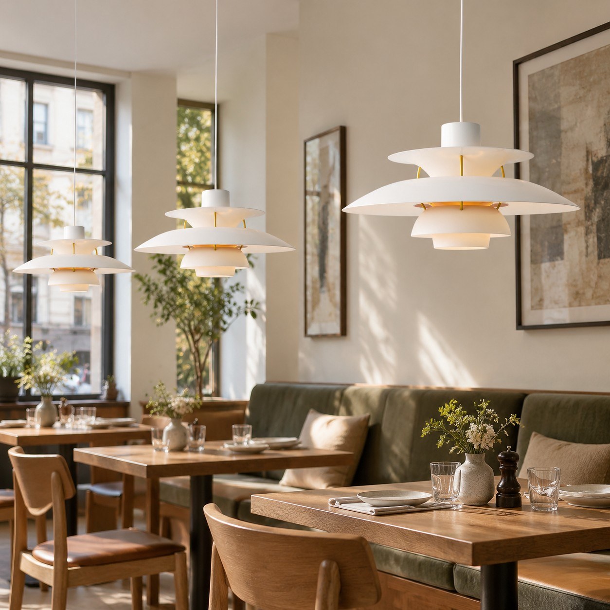 Classic Layered Shape Pendant Lamp 45