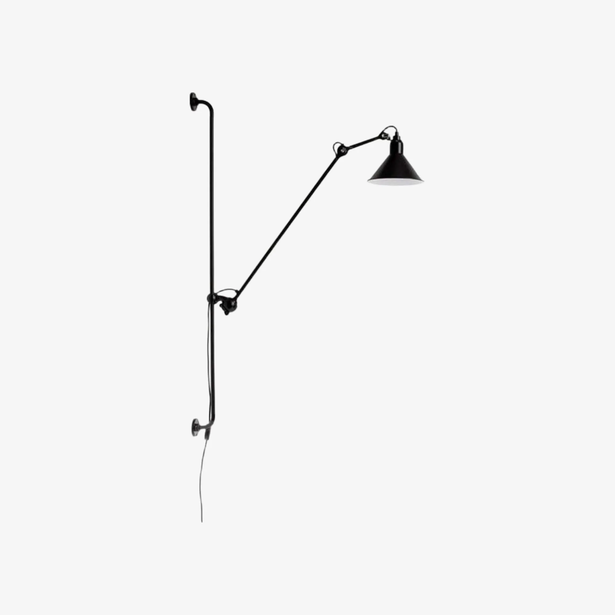 Articula Foldable Swing Arm Wall Light – Functional Wall Lamp with Rotatable Shade for Home N19 9