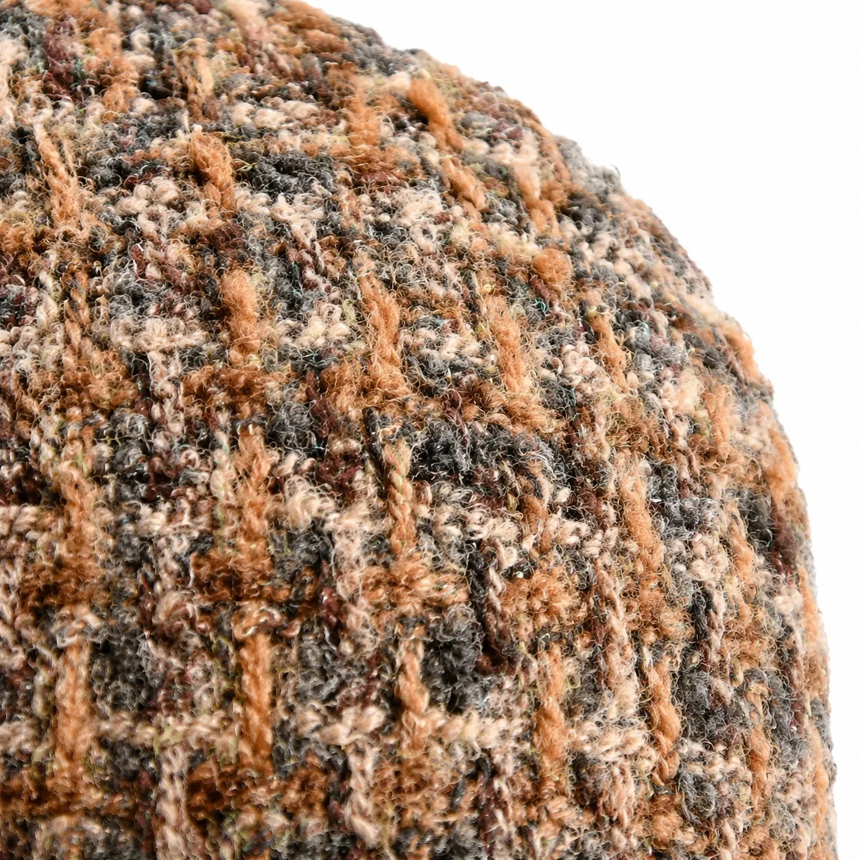 Textured fabric weave close-up