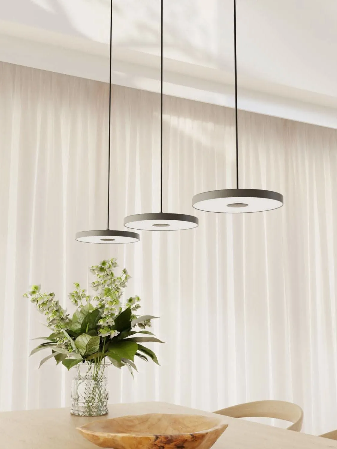 Minimalist Multi Head Pendant Light – Circular Design for Kitchen 6