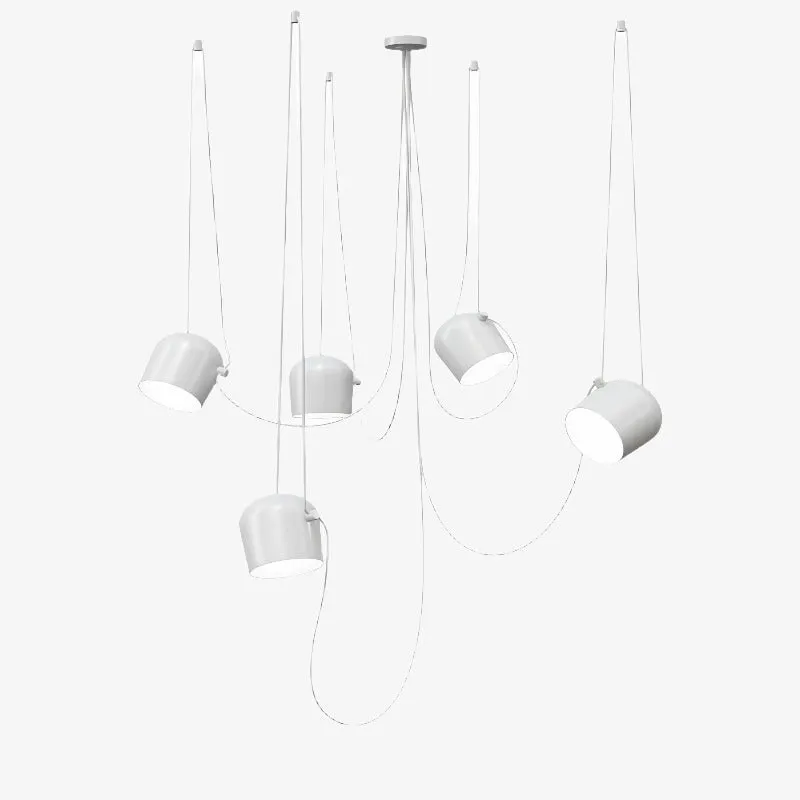 Axiomorna Minimalist Adjustable Modern Pendant Lamp - Sleek LED Hanging Light for Any Space N02 13