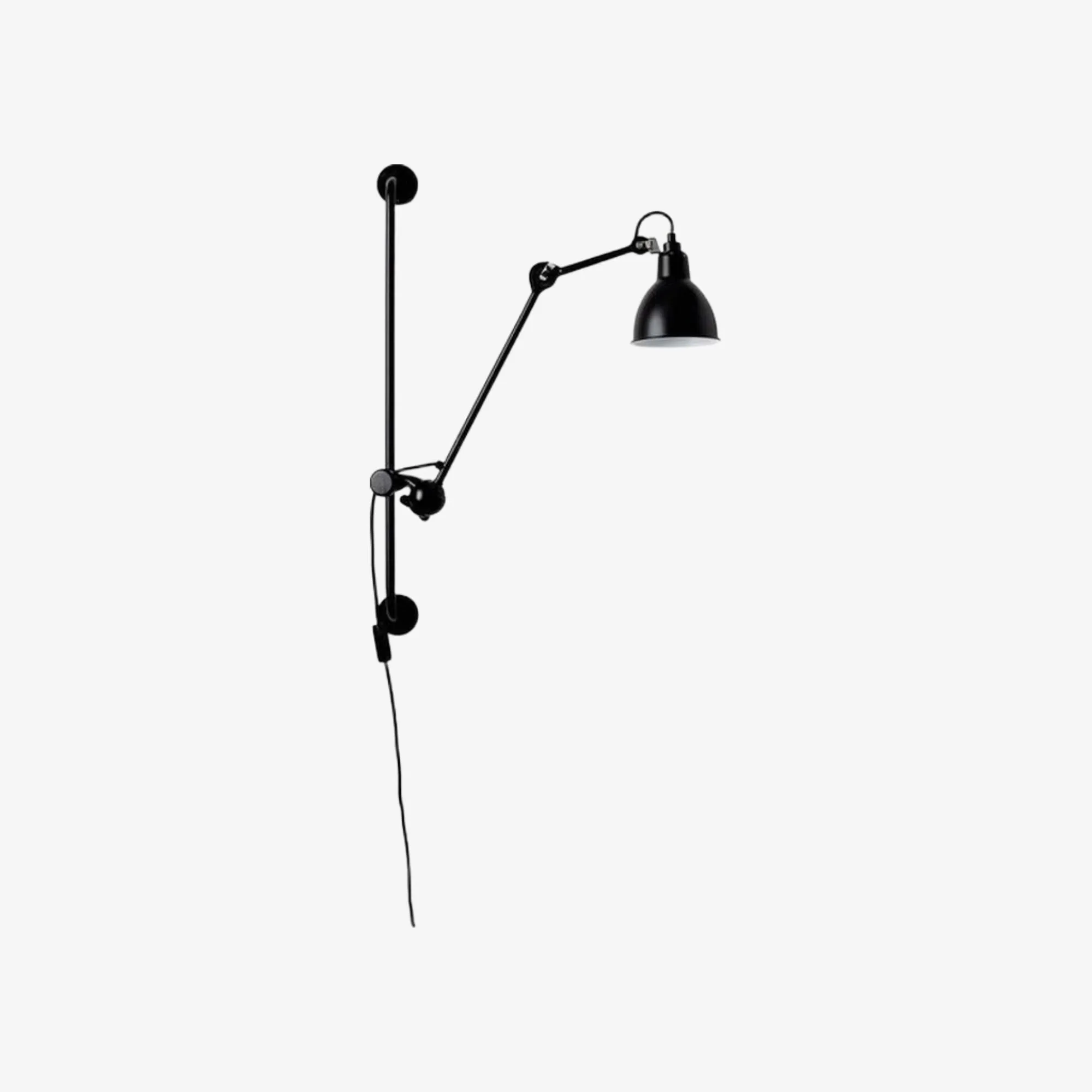 Articula Foldable Swing Arm Wall Light – Functional Wall Lamp with Rotatable Shade for Home N19 8