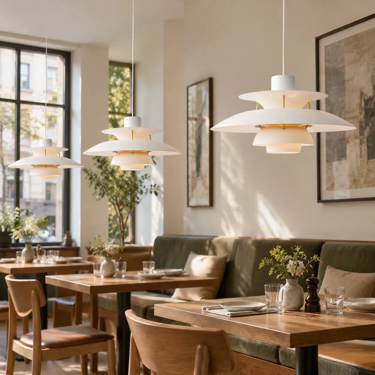 Classic Layered Shape Pendant Lamp 45