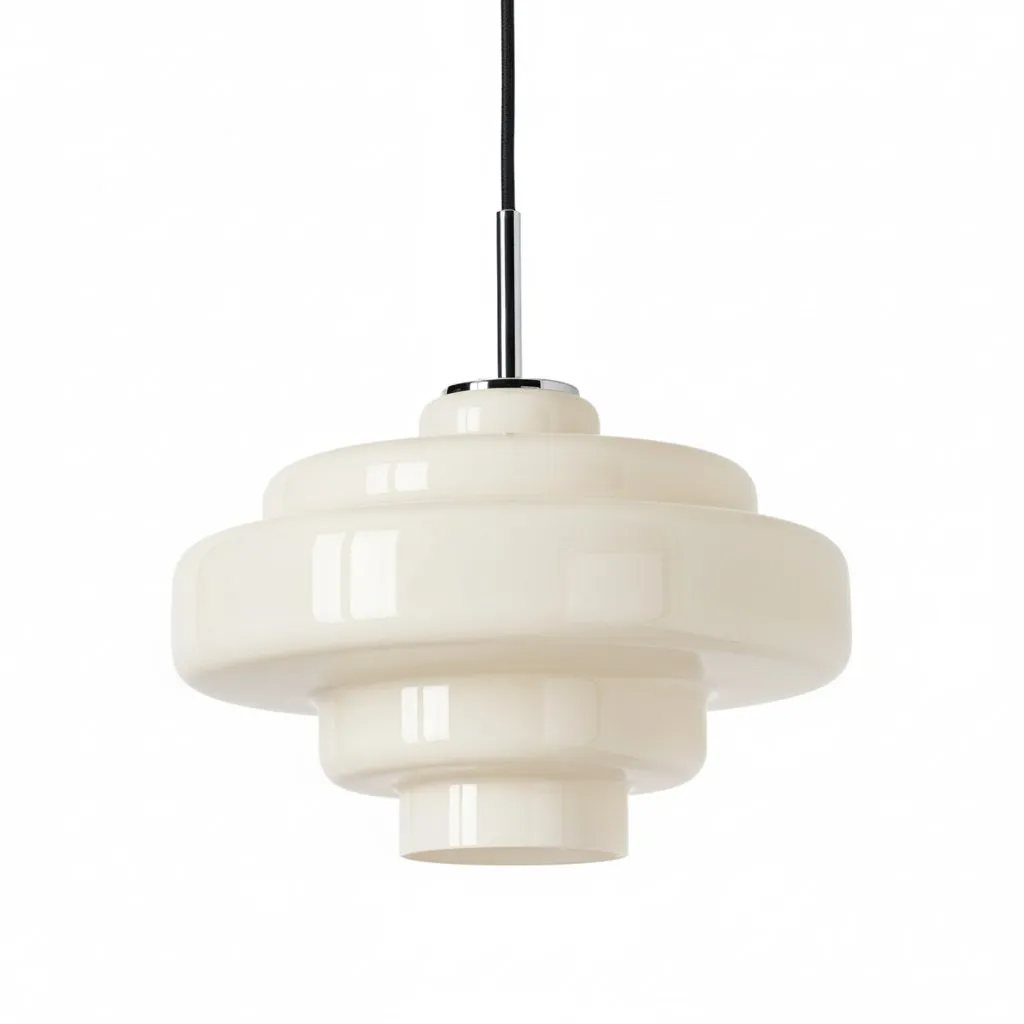 Koloro Colored Glass Shade Pendant Lamp – Adjustable Suspension Modern Interior Lighting Fixture 20