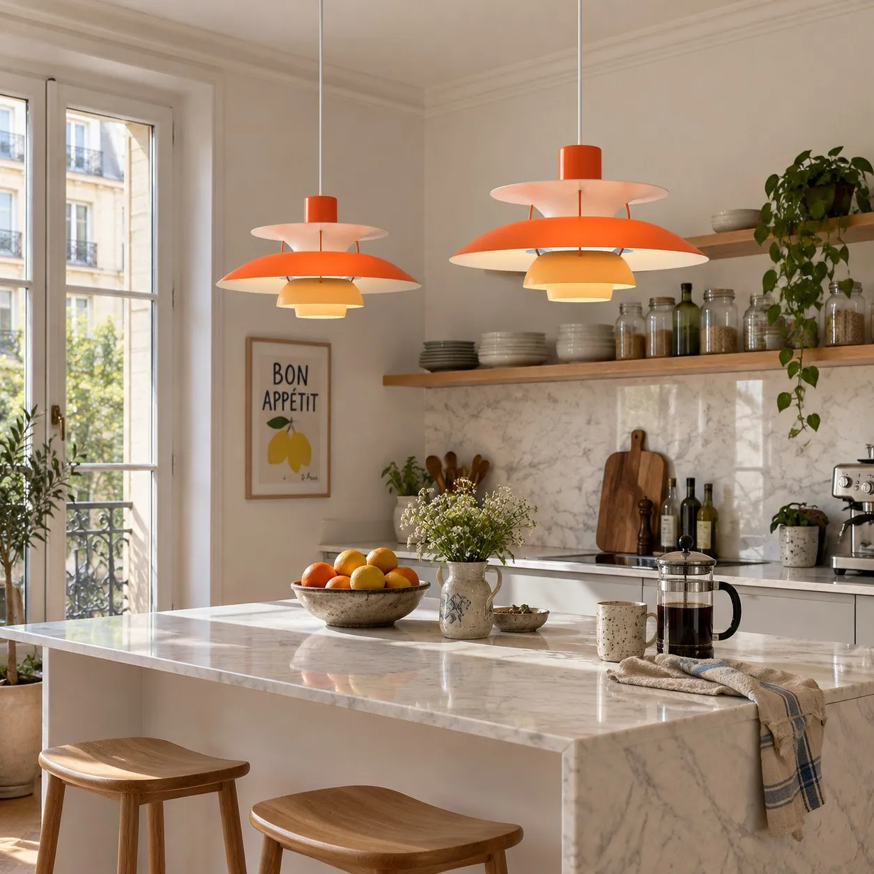 Classic Layered Shape Pendant Lamp 19
