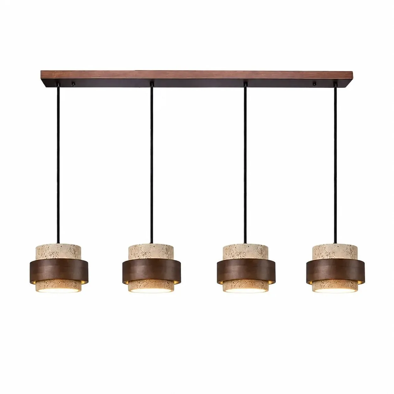 4-Light linear canopy configuration
