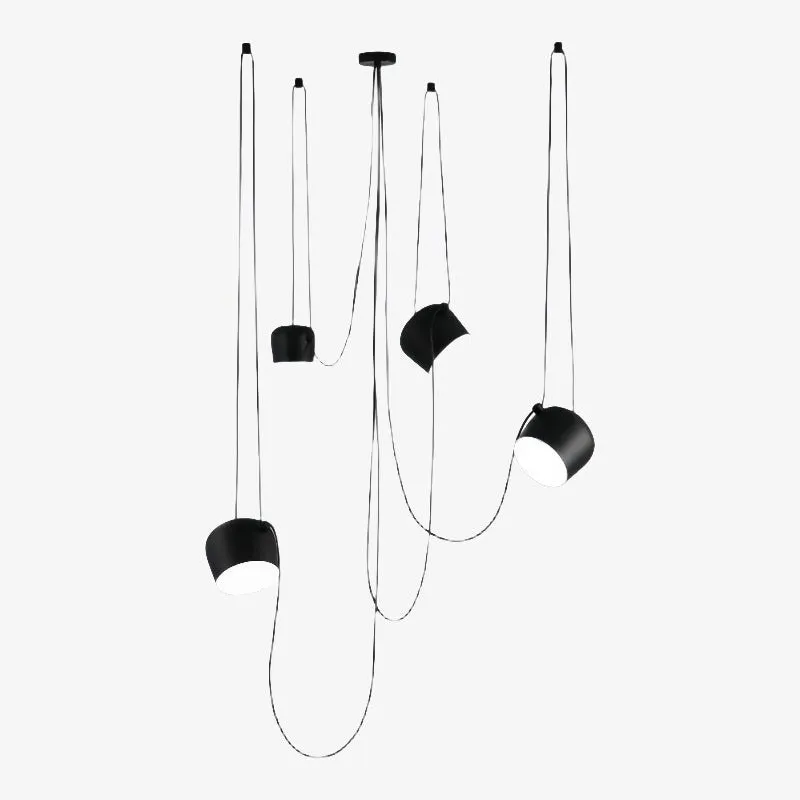 Axiomorna Minimalist Adjustable Modern Pendant Lamp - Sleek LED Hanging Light for Any Space N02 11