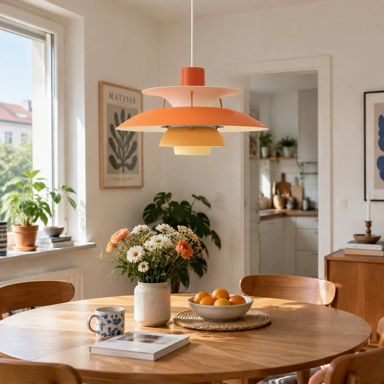 Classic Layered Shape Pendant Lamp 2