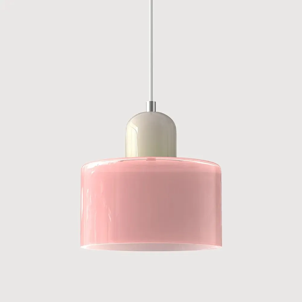 Morandi Modern White Glass Kitchen Island Pendant Light