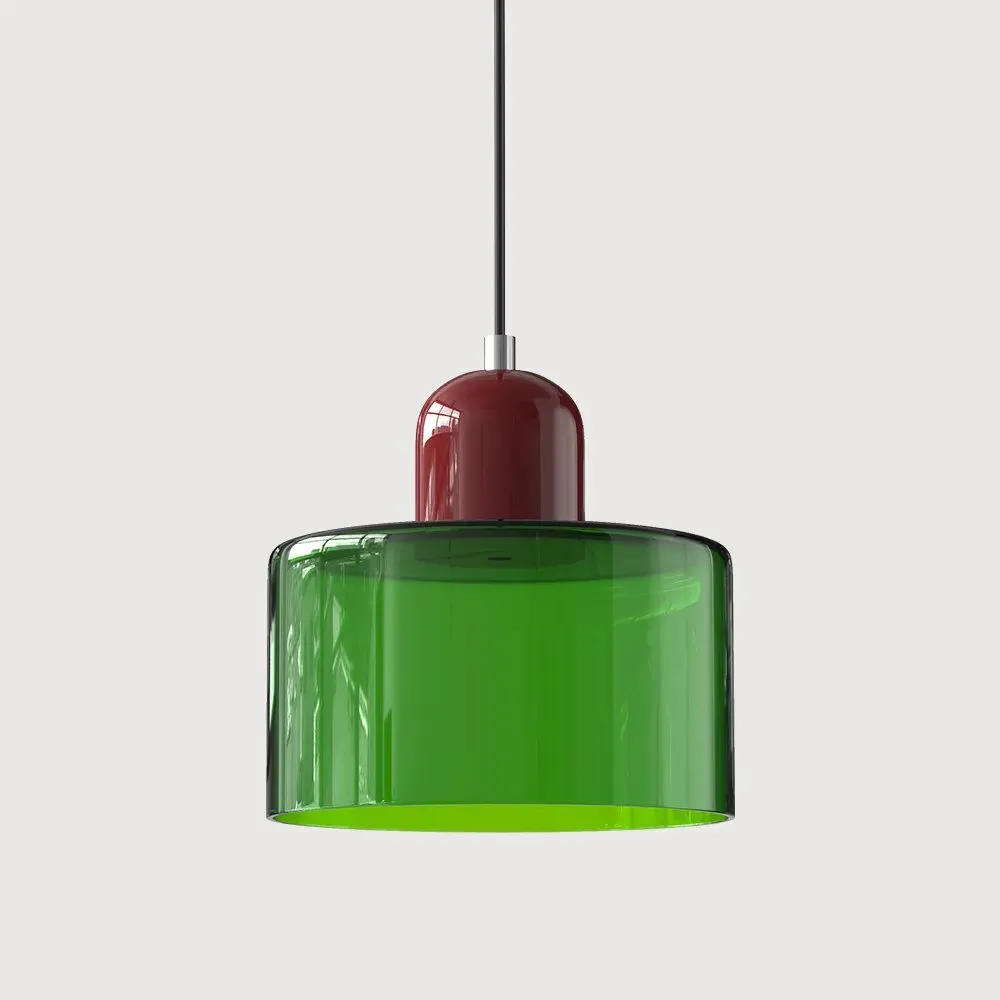 Morandi Modern White Glass Kitchen Island Pendant Light