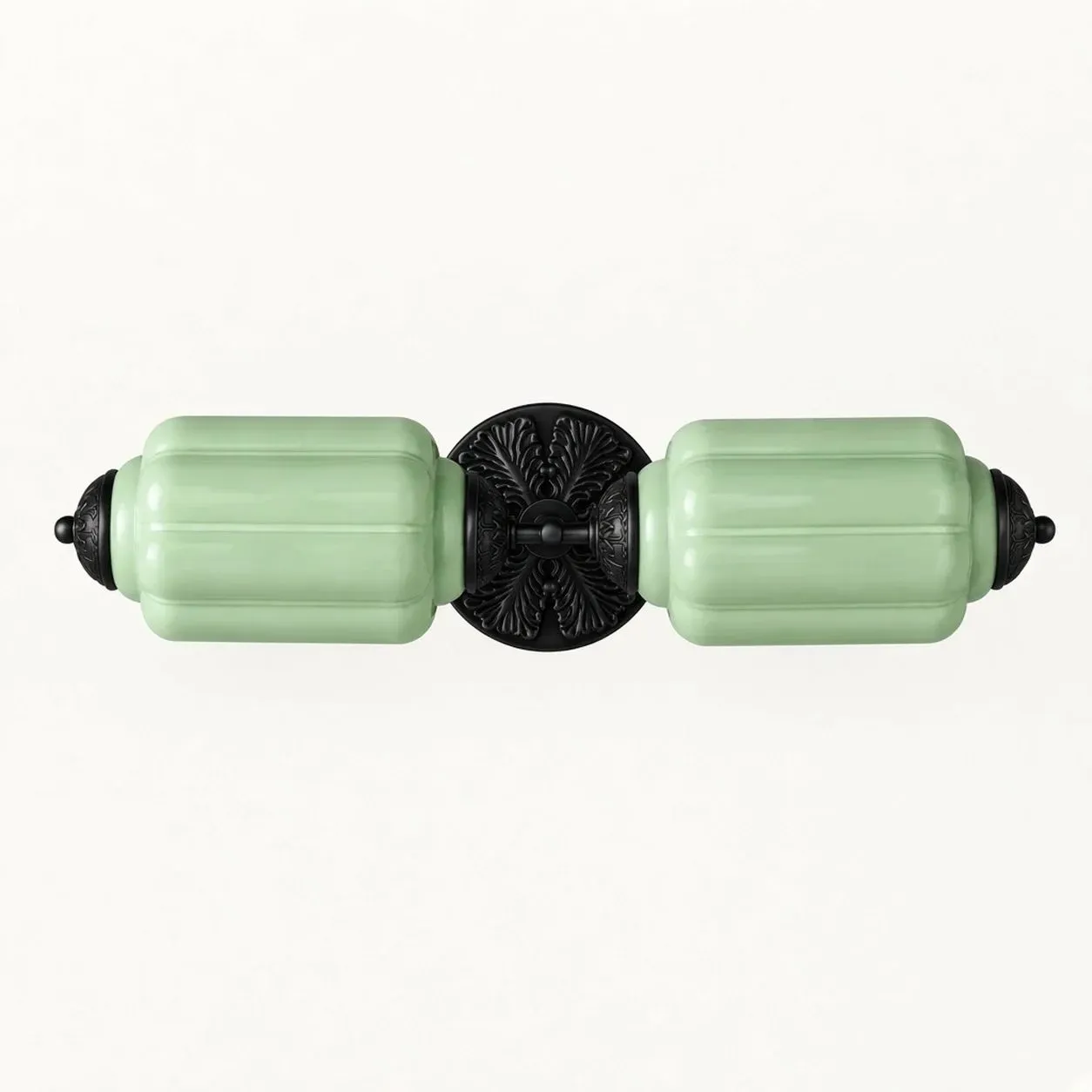 The Eloise Scallop Milk Glass Sconce Wall Light