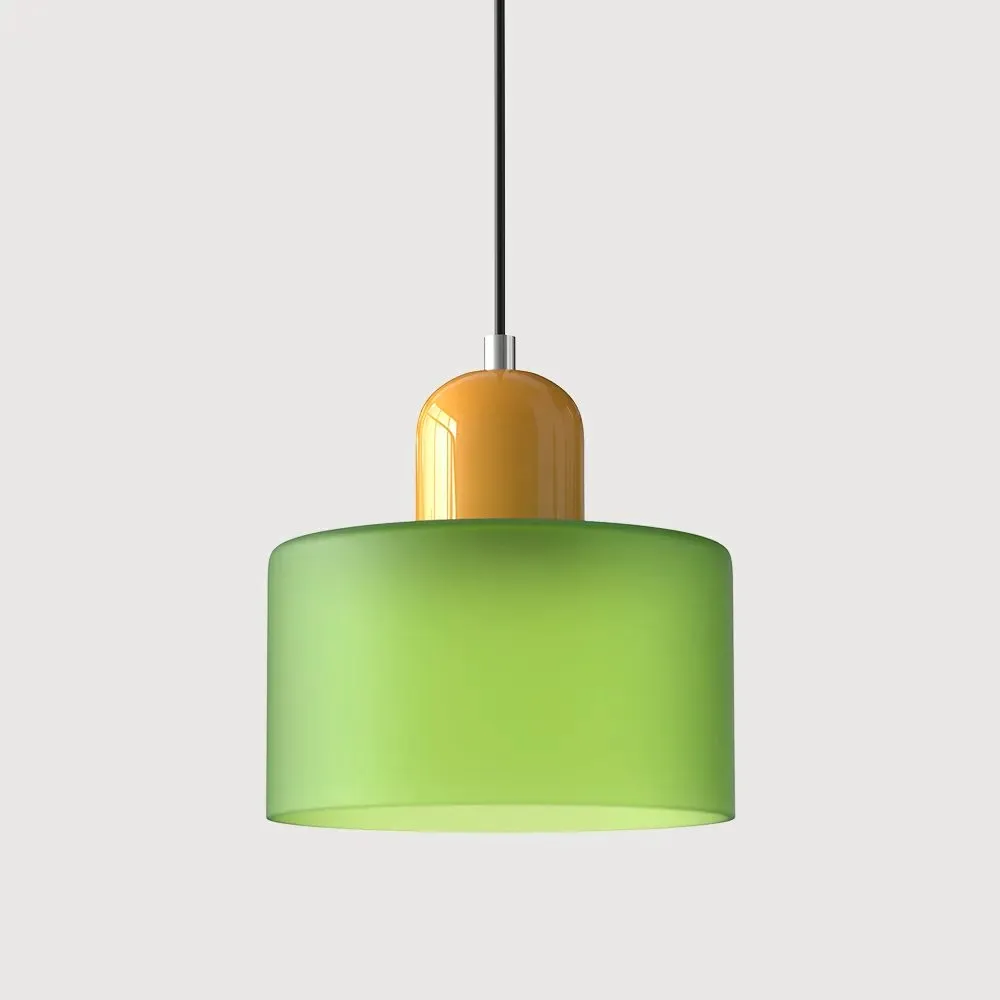 Morandi Modern White Glass Kitchen Island Pendant Light