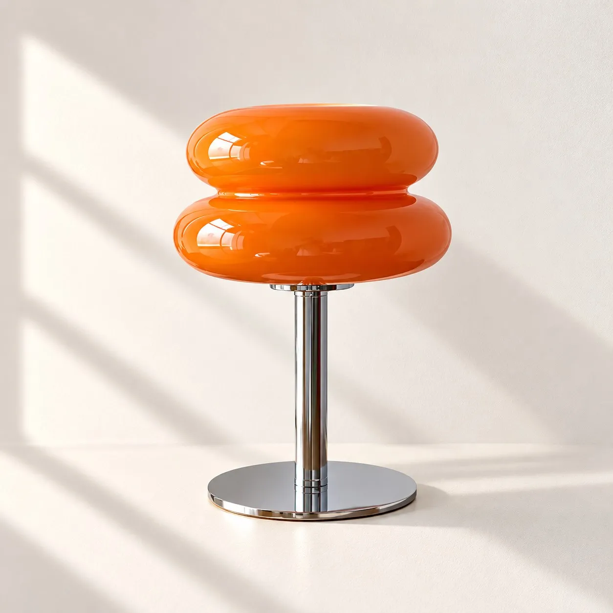 Marta Modern Bauhaus Glass Table Lamp