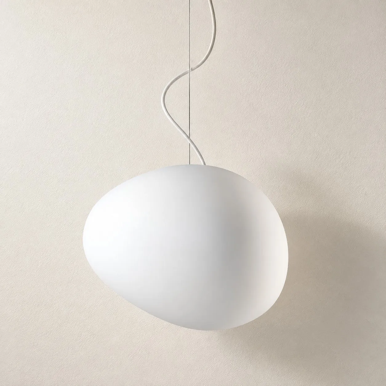 Stonea Milk Glass Pendant Light for Modern Interior Spaces