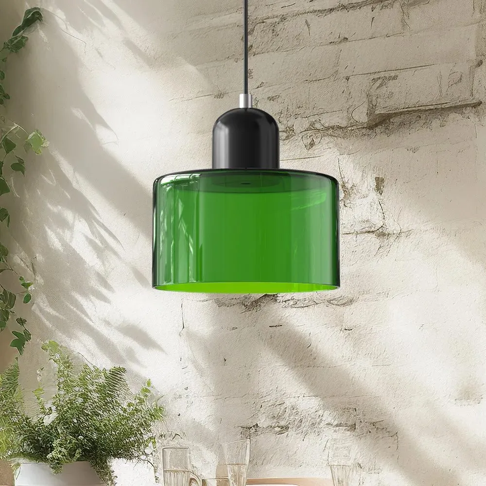 Morandi Modern White Glass Kitchen Island Pendant Light