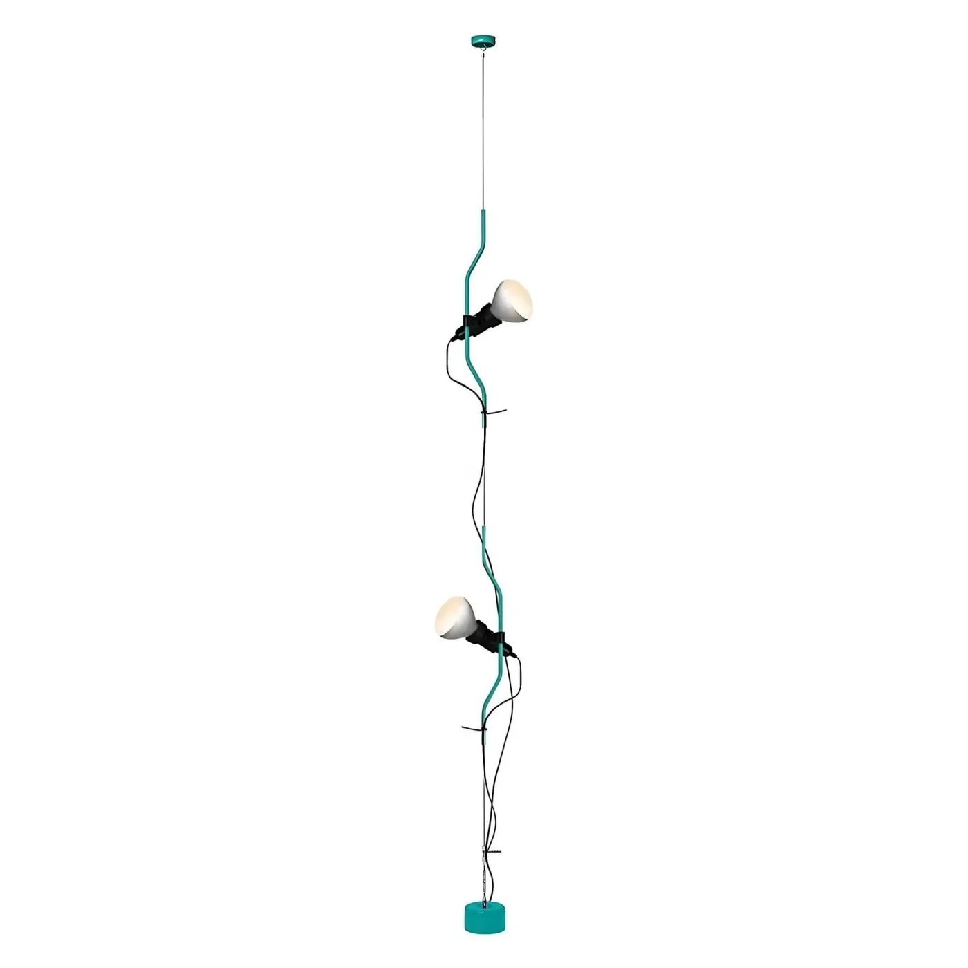 Multicolored Floor Lamp With Line