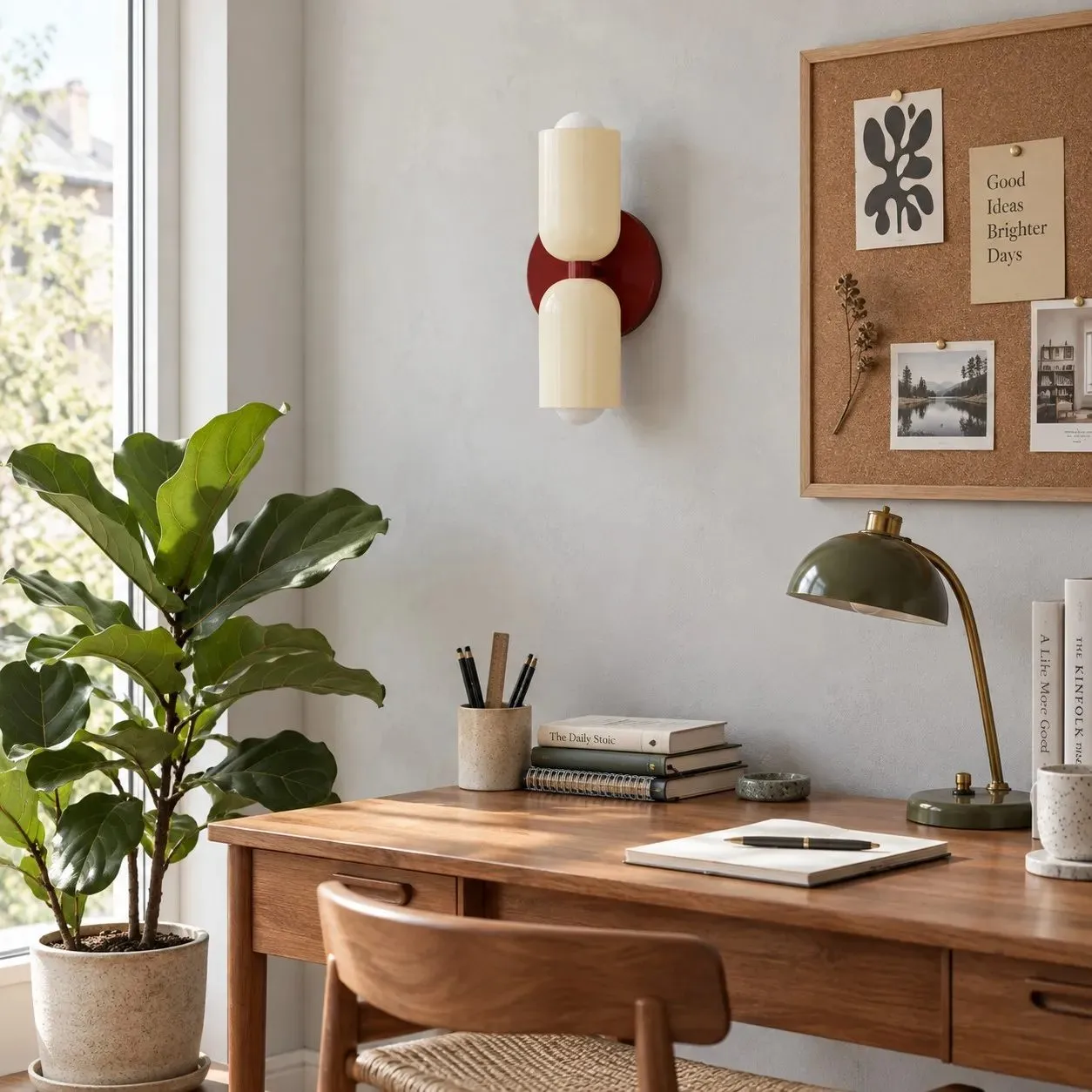Symra Minimalist Nordic Wall Sconce - Dual‑Direction Modern Wall Light for Indoor Spaces N47
