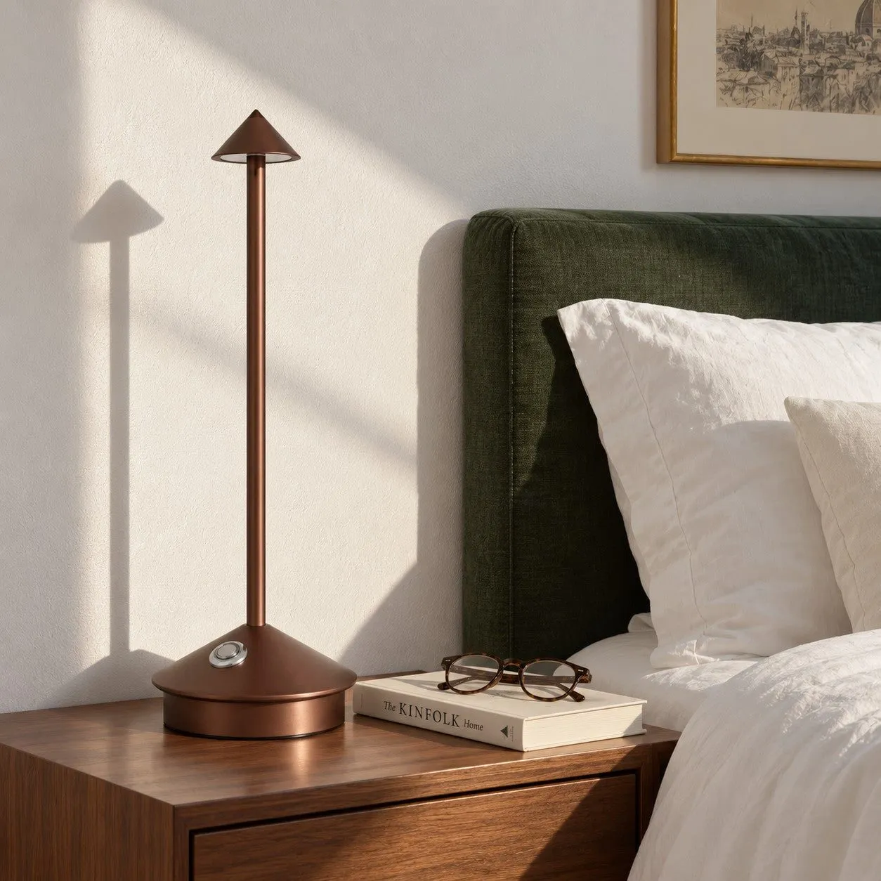 Modern Design LED Touch Rechargeable Table Lamp