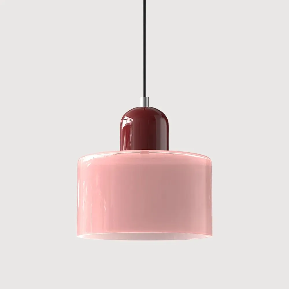 Morandi Modern White Glass Kitchen Island Pendant Light