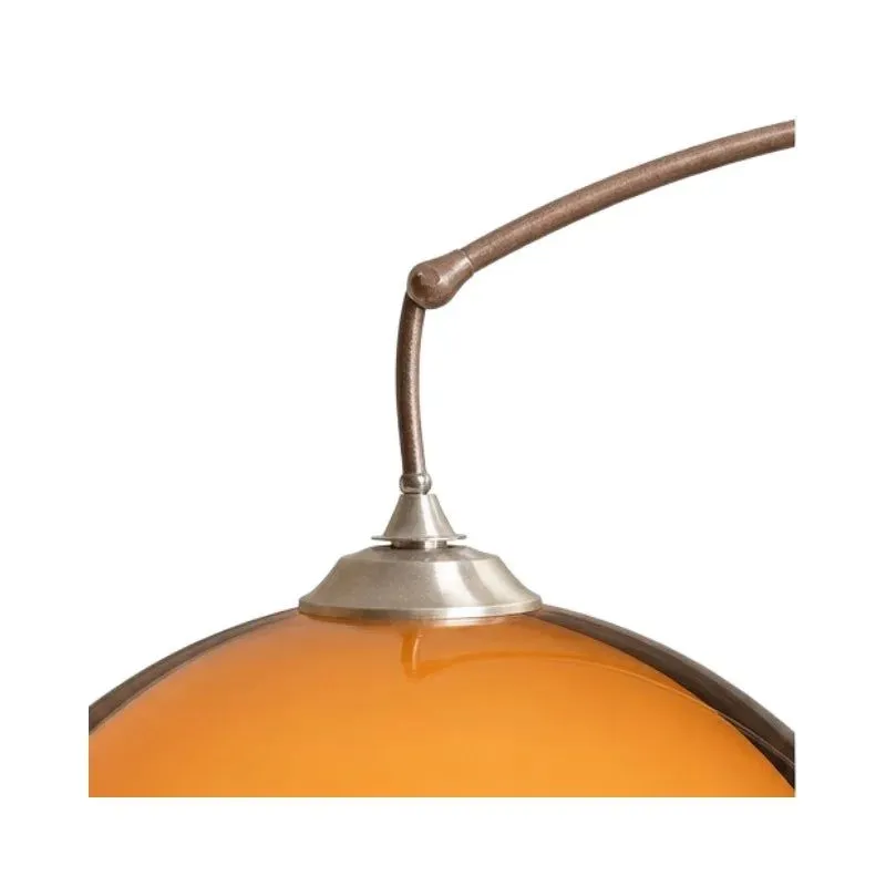 Odessa Modern Acrylic Dome Floor Light