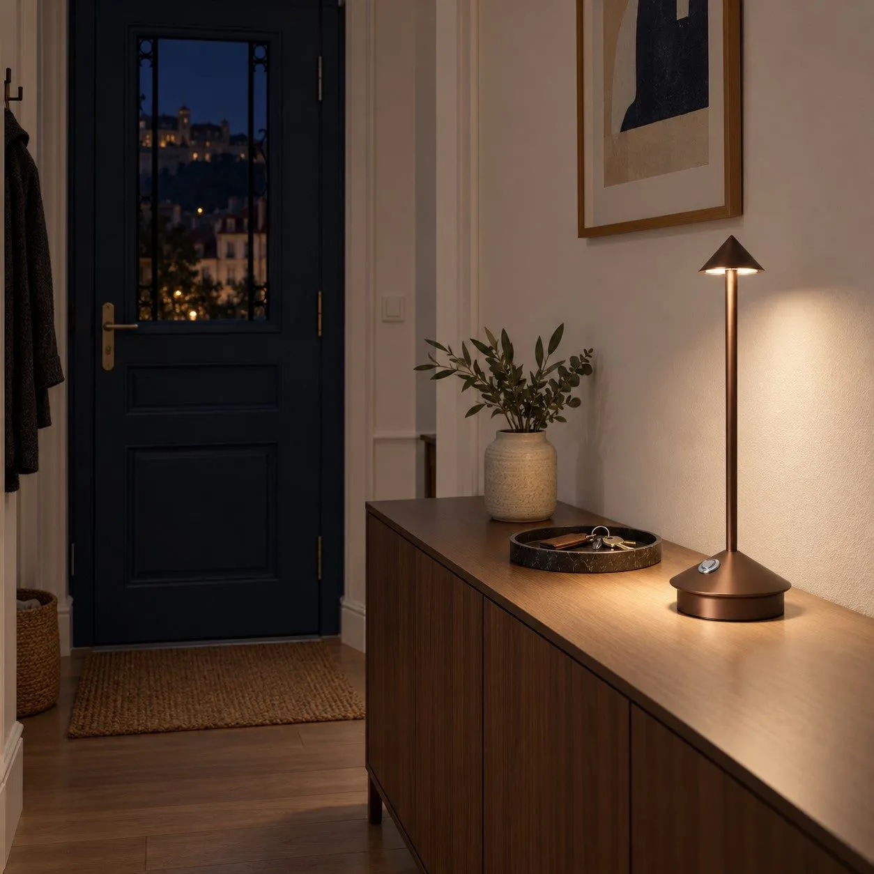 Modern Design LED Touch Rechargeable Table Lamp