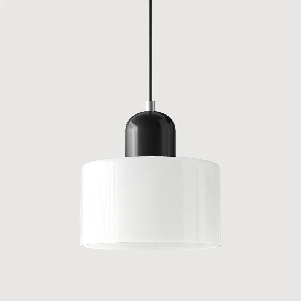 Morandi Modern White Glass Kitchen Island Pendant Light
