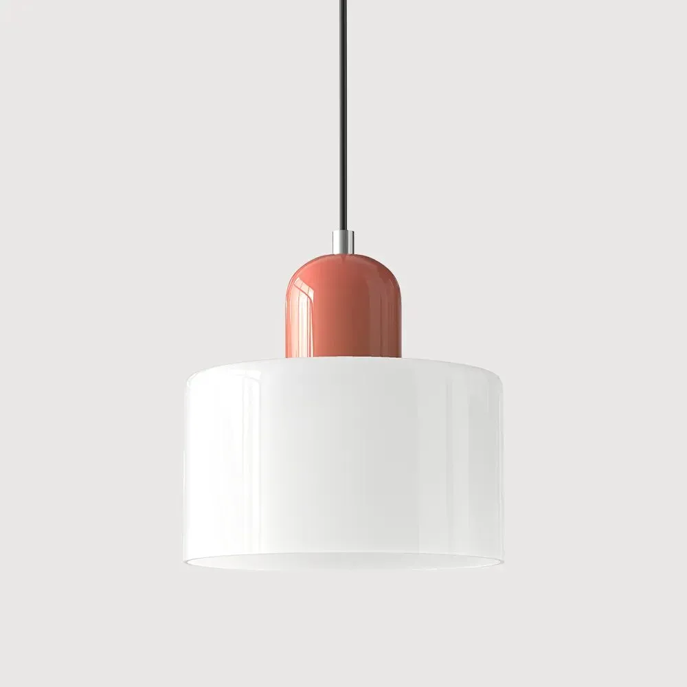 Morandi Modern White Glass Kitchen Island Pendant Light