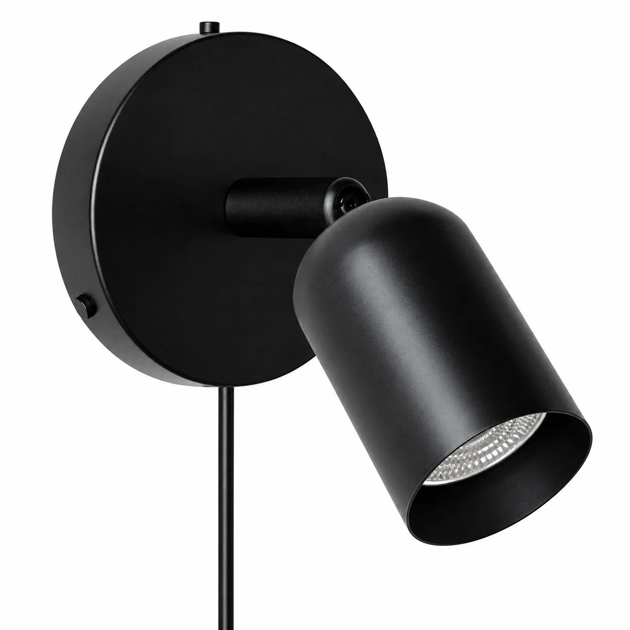 Applique noir, à brancher