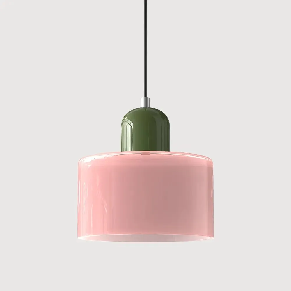 Morandi Modern White Glass Kitchen Island Pendant Light