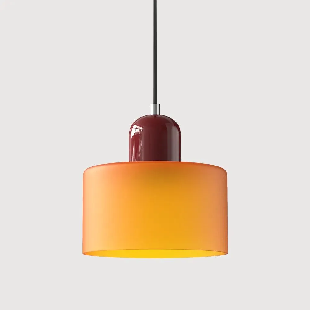 Morandi Modern White Glass Kitchen Island Pendant Light