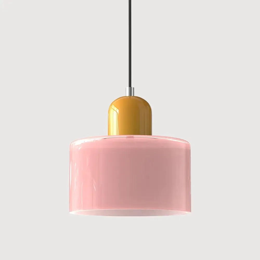 Morandi Modern White Glass Kitchen Island Pendant Light