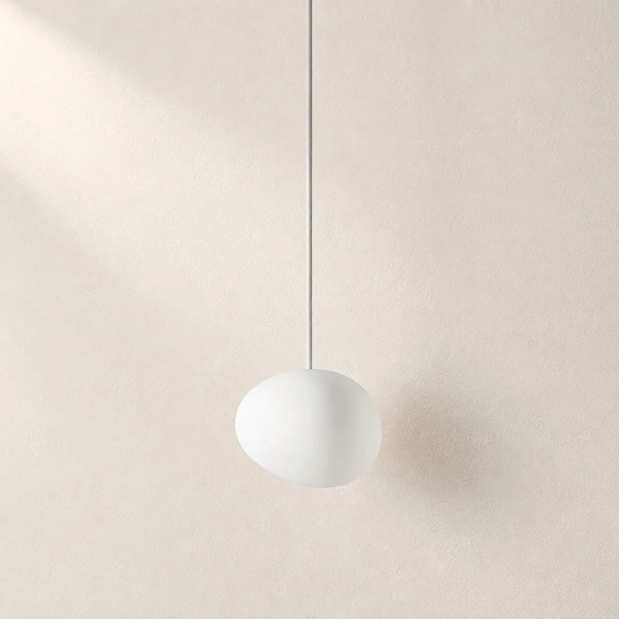 Stonea Milk Glass Pendant Light for Modern Interior Spaces