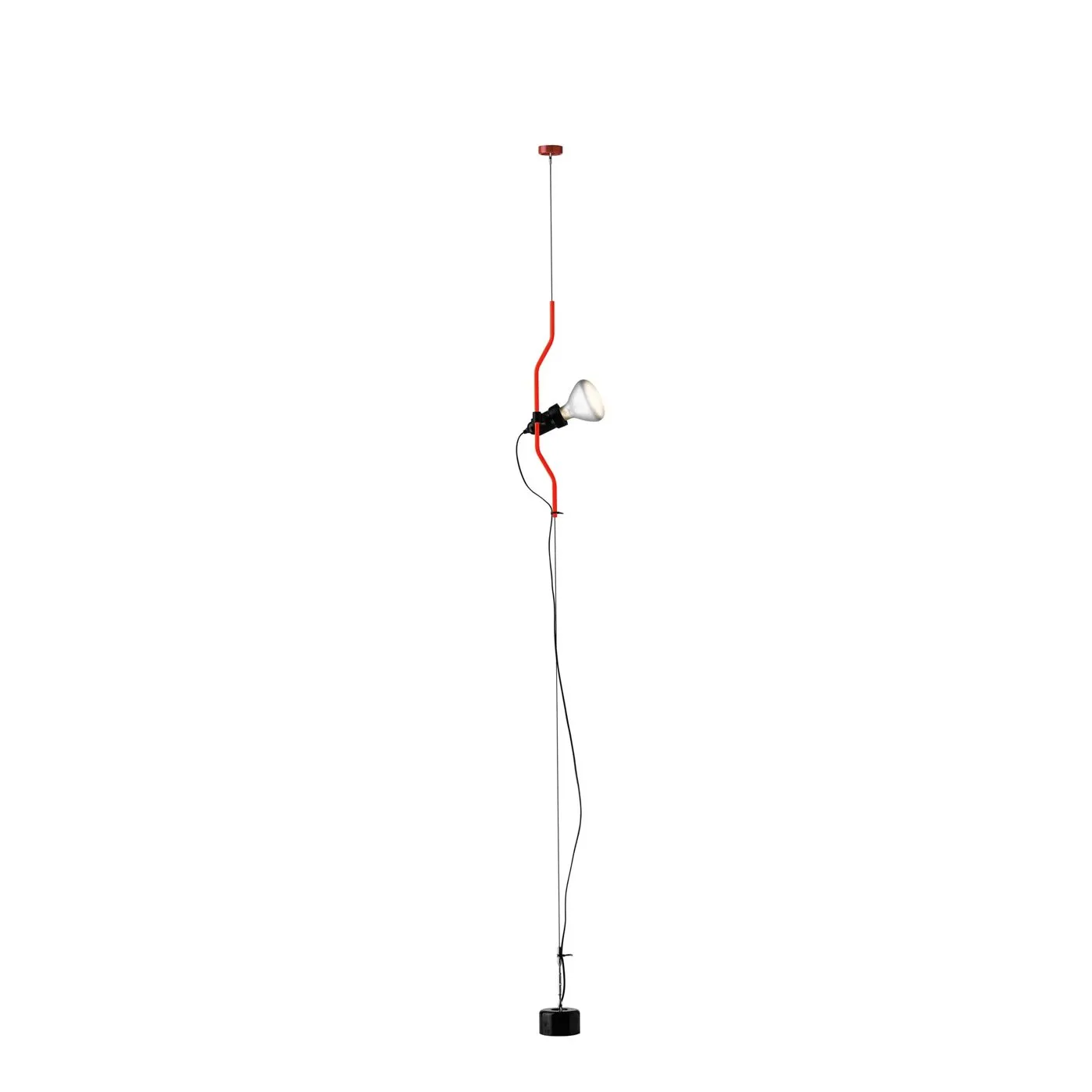 Multicolored Floor Lamp With Line