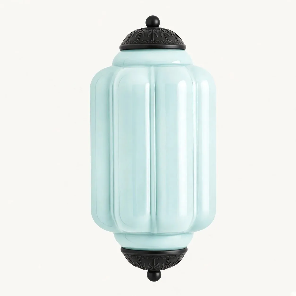 The Eloise Scallop Milk Glass Sconce Wall Light