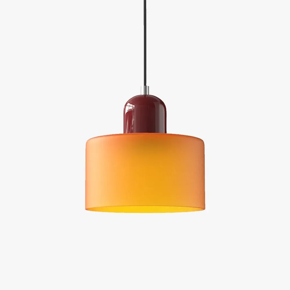 Morandi Modern White Glass Kitchen Island Pendant Light